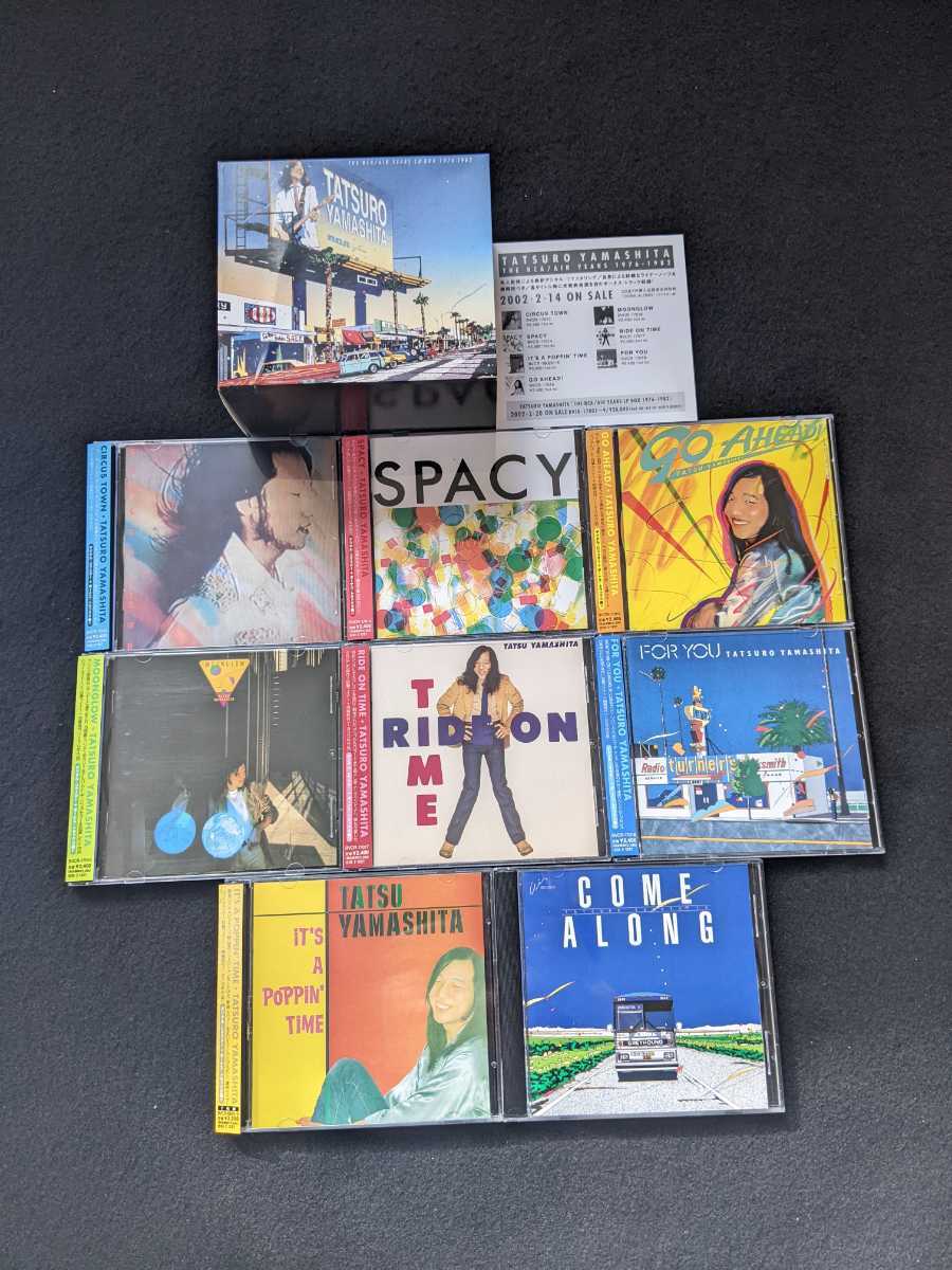 山下達郎 アルバム THE RCA AIR YEARS CD BOX 1976-1982 サーカスタウン FOR YOU ライブ カムアロング 非売品 即決 鈴木英人 の画像1