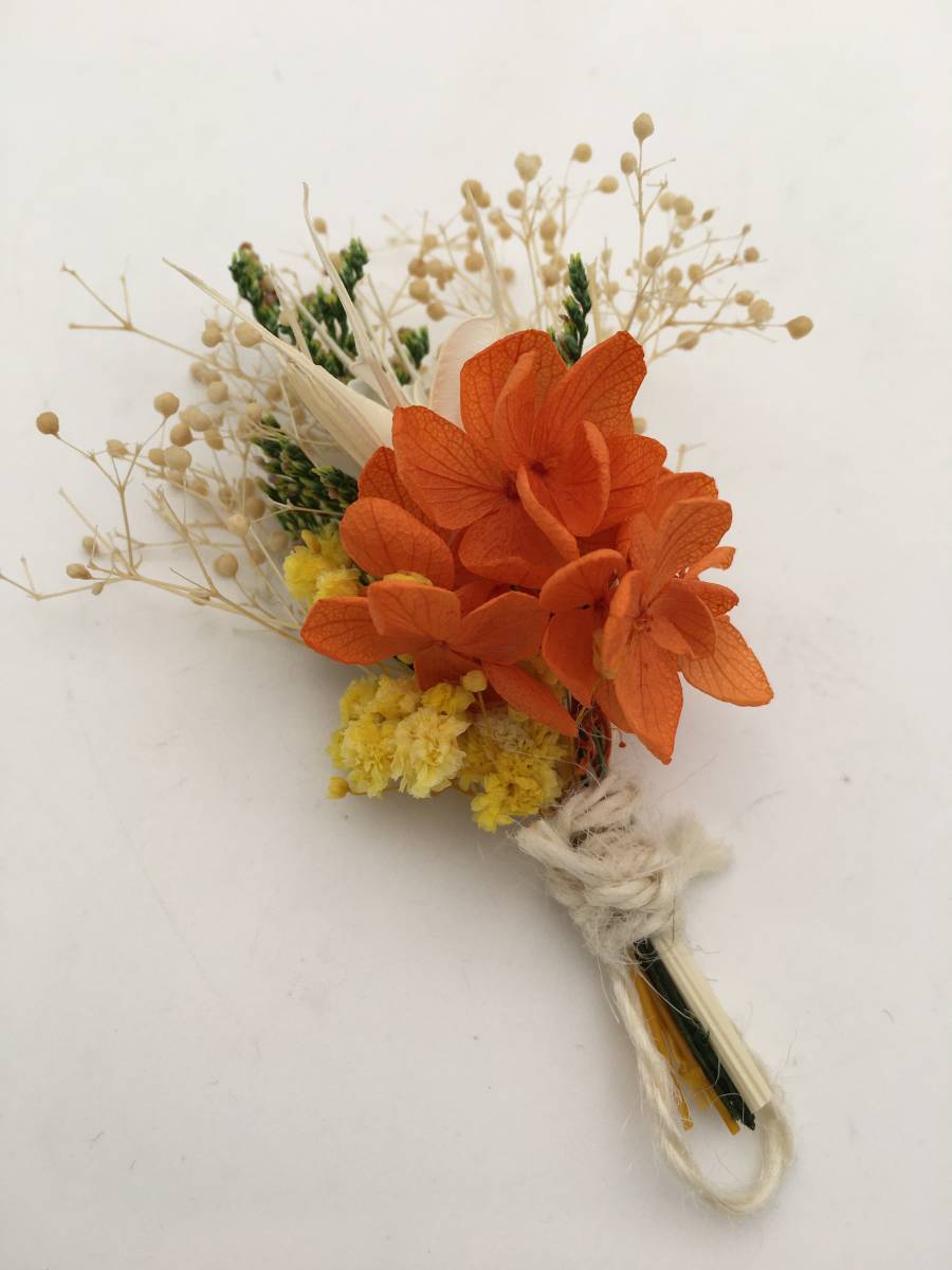 < новый товар > консервированный цветок swag букет букет orange ручная работа гортензия гипсофила орнамент .. праздник подарок подарок 