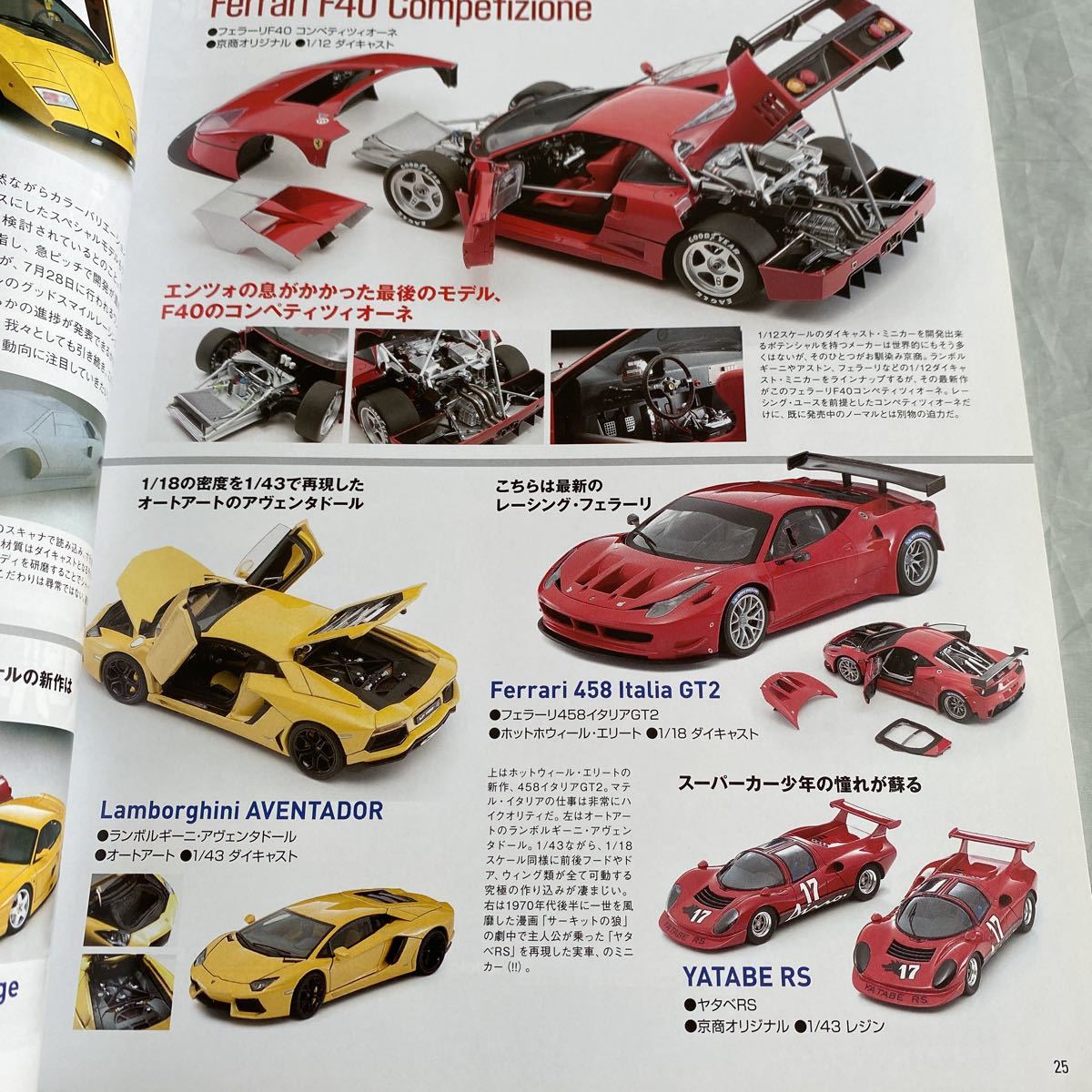 ■モデル・カーズ207■超弩級!!スーパーカー趣味■フェラーリＦ４０コンペティツイオーネ■ウルトラ警備隊ポインター号■2013年_画像6