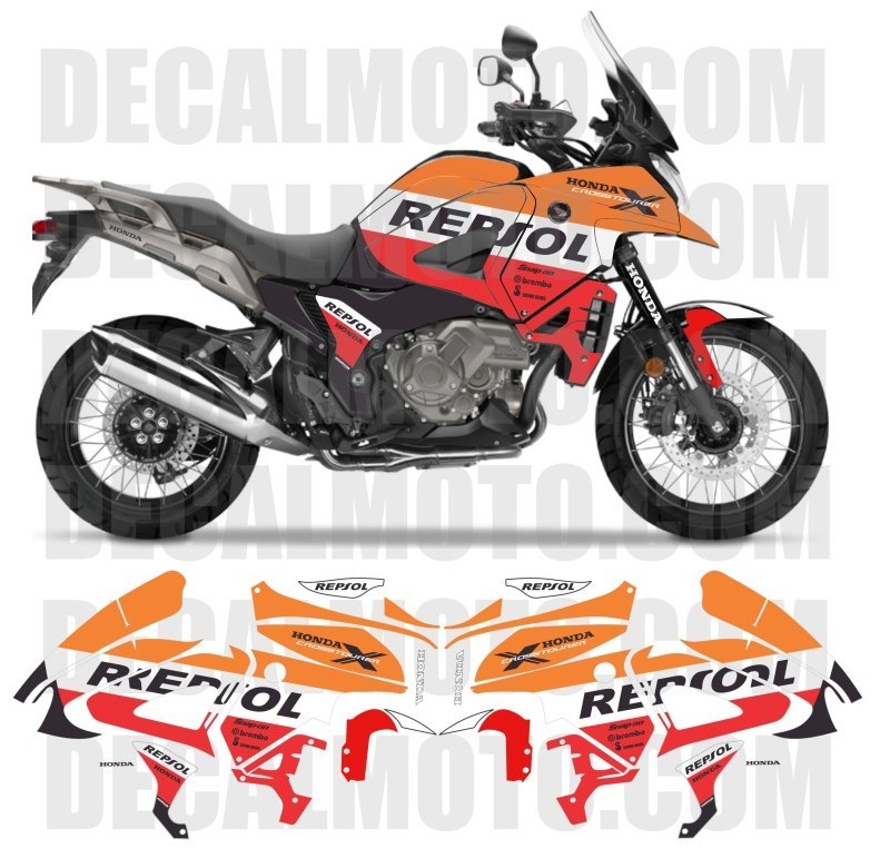 グラフィック 車体用 / ホンダ VFR1200X 2012-（SC70） / レプソル REPSOL TRIBUTE_画像1