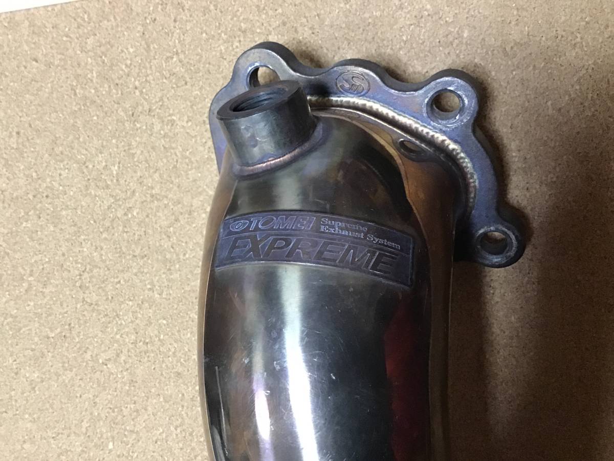 TOMEI Tomei出水管EXPREME TURBINE OUTLET PIPE RB 25 DET / RB 20 DET秒針 原文:TOMEI　東名　アウトレットパイプ EXPREME TURBINE OUTLET PIPE RB25DET/RB20DET　中古