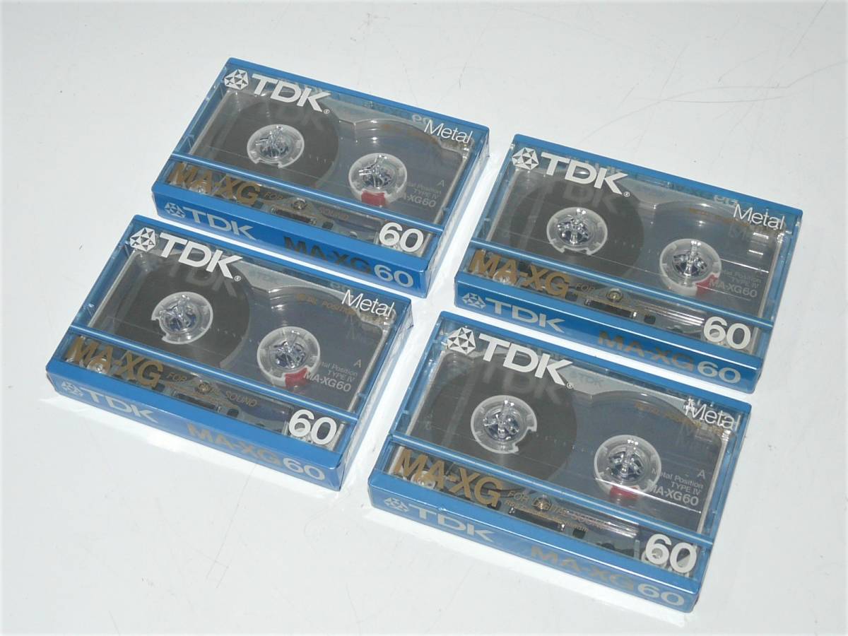 80s TDK MA-XG カセットテープ-