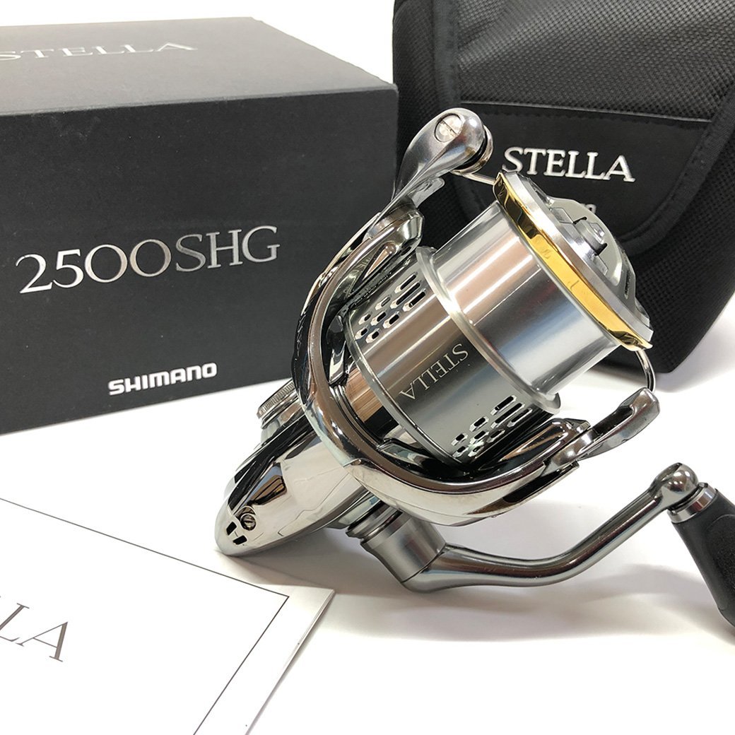 Q Shimano 18 Stella 2500SHG spinning box instructions SHIMANO STELLA 03802 fishing  gear reel REEL: Real Yahoo auction salling