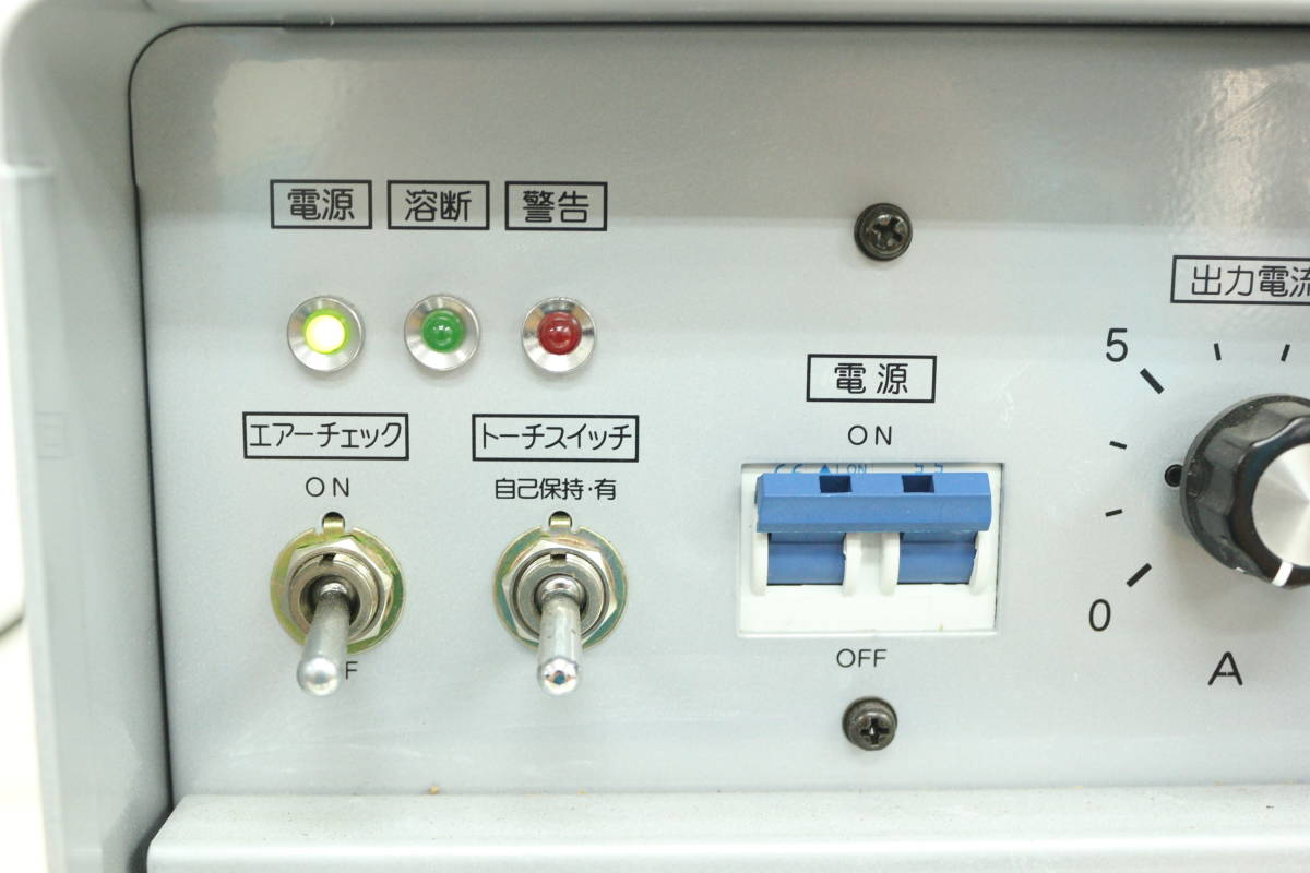 現状品/未確認/ジャンク品 IKURA イクラ 100V エアープラズマカッター IS-IAP15S 8C882_画像4