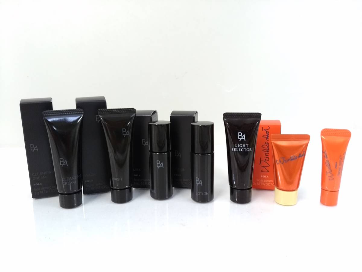 新品含む】POLA ポーラ & リンクルショット 基礎化粧品 計7点セット/クレンジングクリーム/乳液/化粧水/美容液/洗顔クリーム他/LNE9 JChere雅虎拍卖代购 ザ・レチノタイム 洗顔・ローション・乳液・クリーム セット