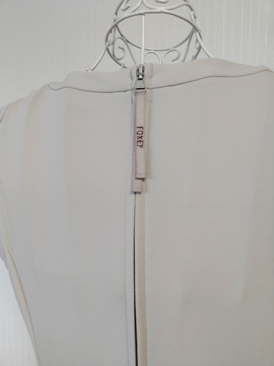 ☆フォクシーニューヨークストレッチロングワンピースベージュ ☆フォクシーニューヨークストレッチロングワンピースベージュ