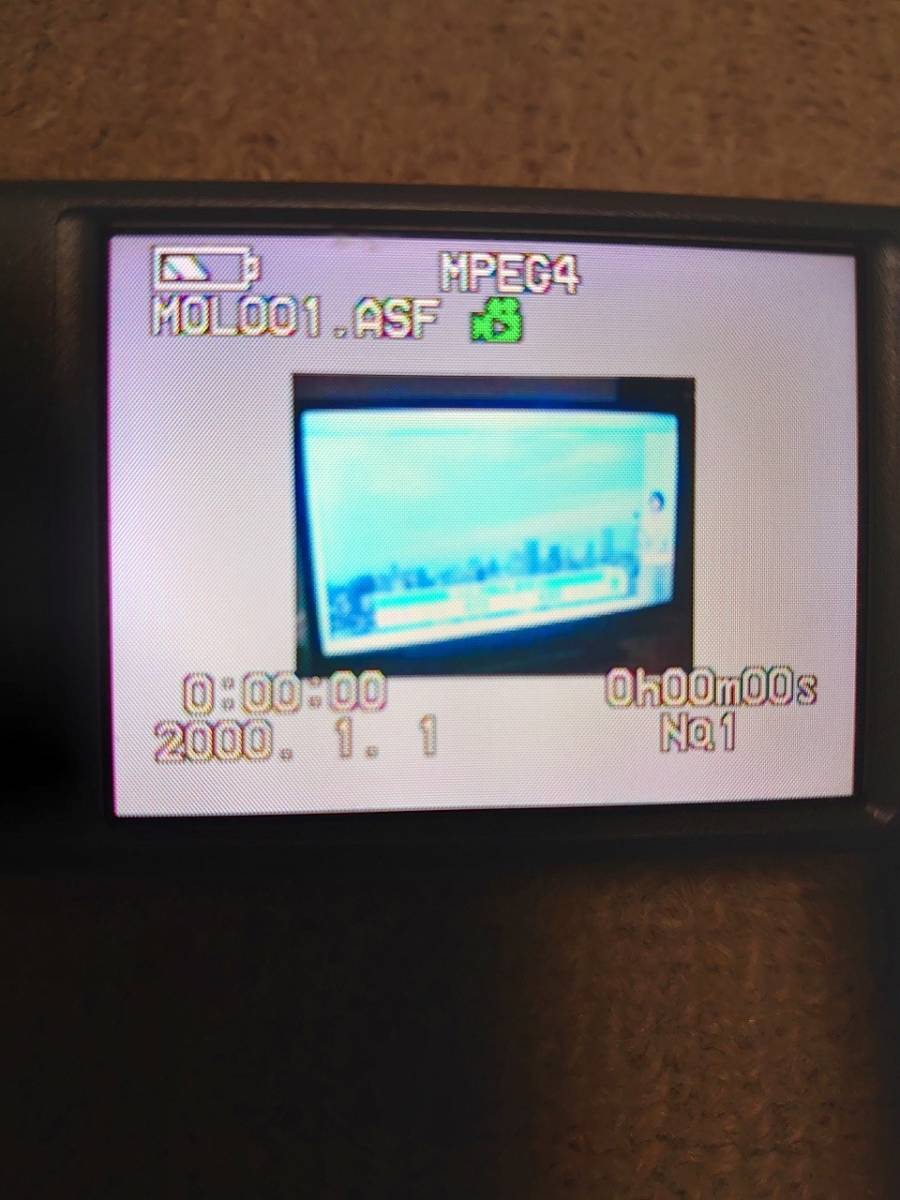 中古】パナソニック NV-GS55 デジタルビデオカメラ（完動品、液晶の
