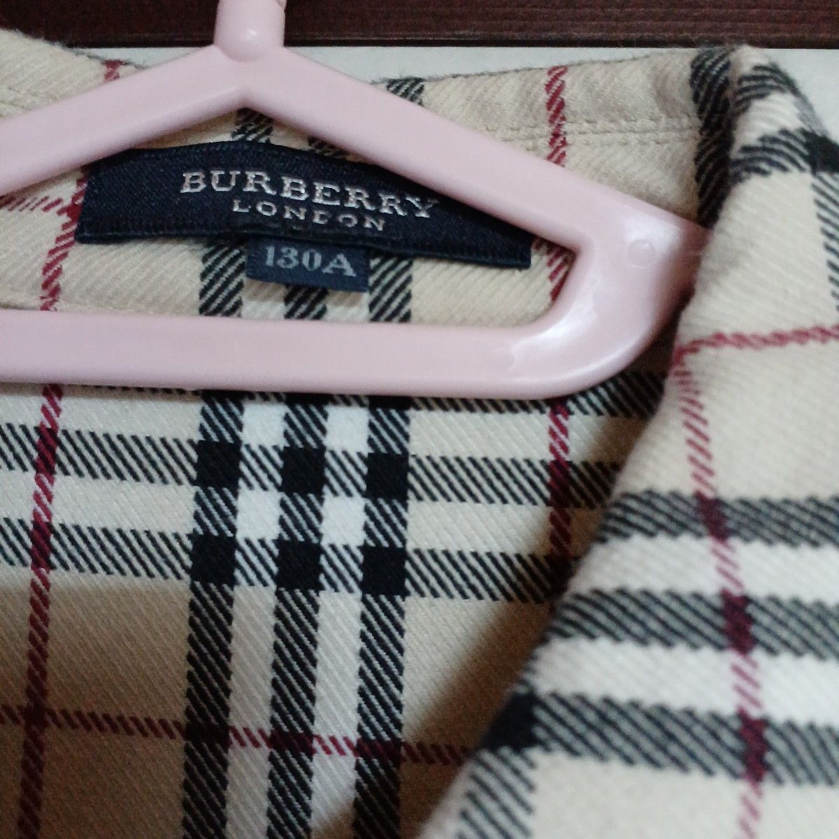 チェック柄 シャツワンピース 三陽商会 BURBERRY バーバリーロンドン 