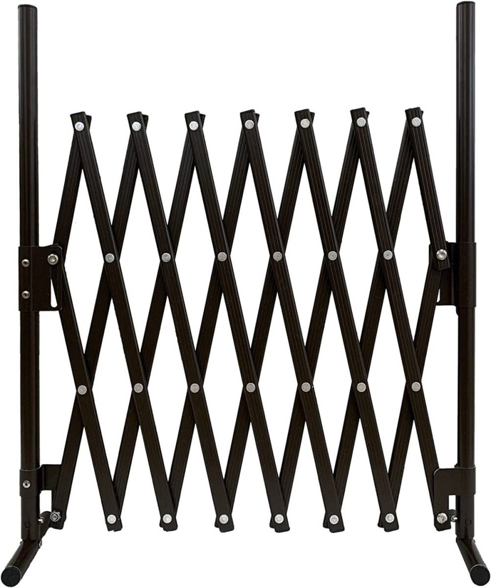 [ new goods free shipping ]ALMAXaru Max pet gate aluminium fender s width 150 height 70cm( dark brown ) door stair gate SXG-0715D