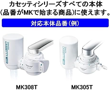 【新品送料無料】東レ トレビーノ 浄水器 蛇口直結型 カセッティシリーズ 交換用カートリッジ MKC.T2J-Z_画像2