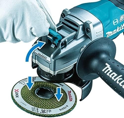 【新品送料無料】マキタ(Makita) １００ミリ充電式ディスクグラインダ 40Vmax4Ah バッテリ2本・充電器・ケース付 GA045GRMX_画像2