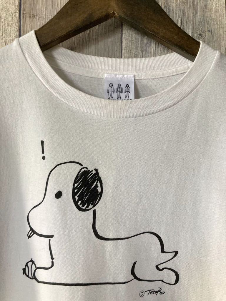 TETSUROD Snoopy? hand-drawn illustrations tetsu rod T-shirt ...-...... middle . rope way that Chan USJko-te... series ground . series 