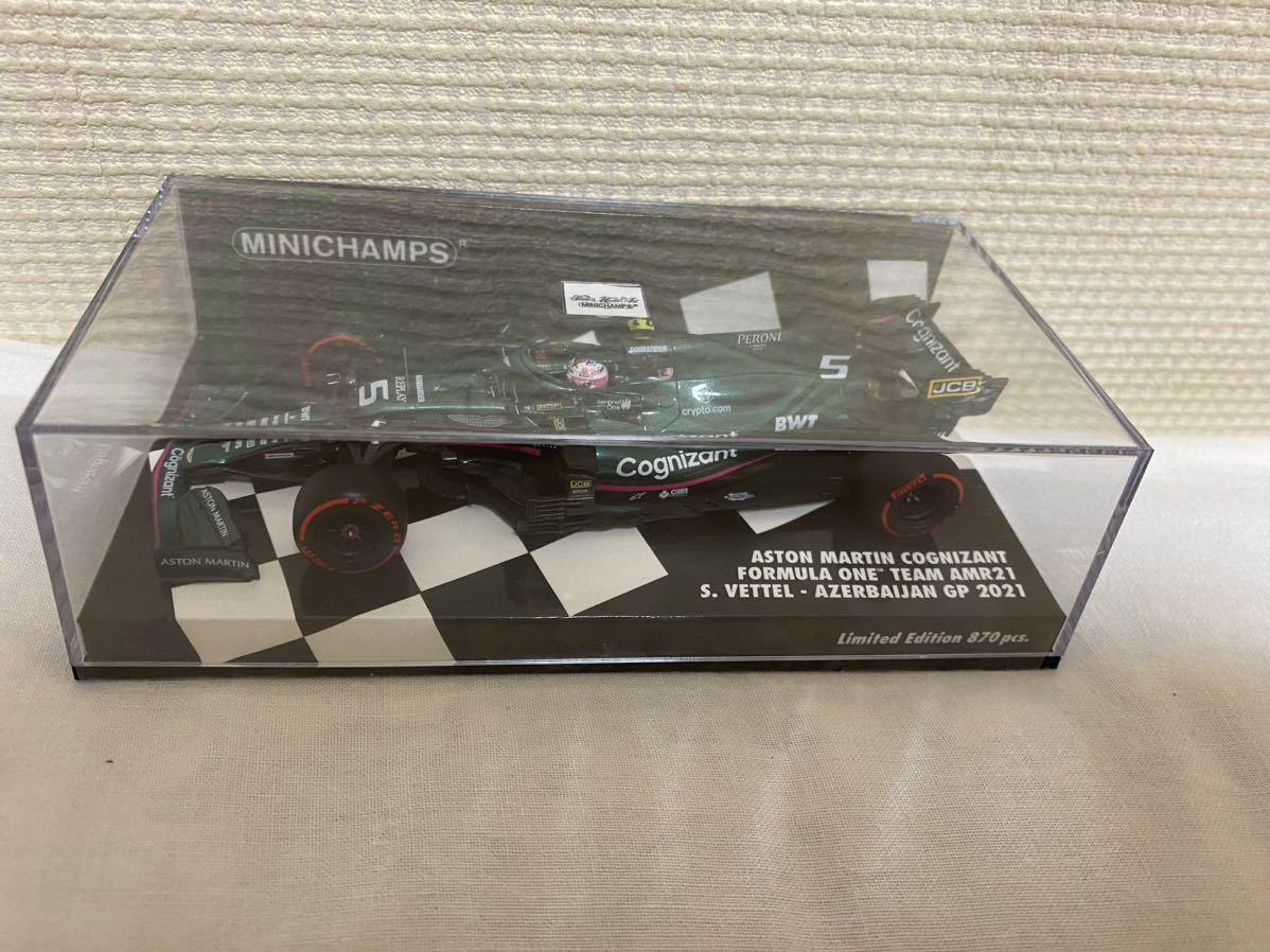 1/43 アストンマーチン AMR21 ベッテル アゼルバイジャン GP 2021_画像5