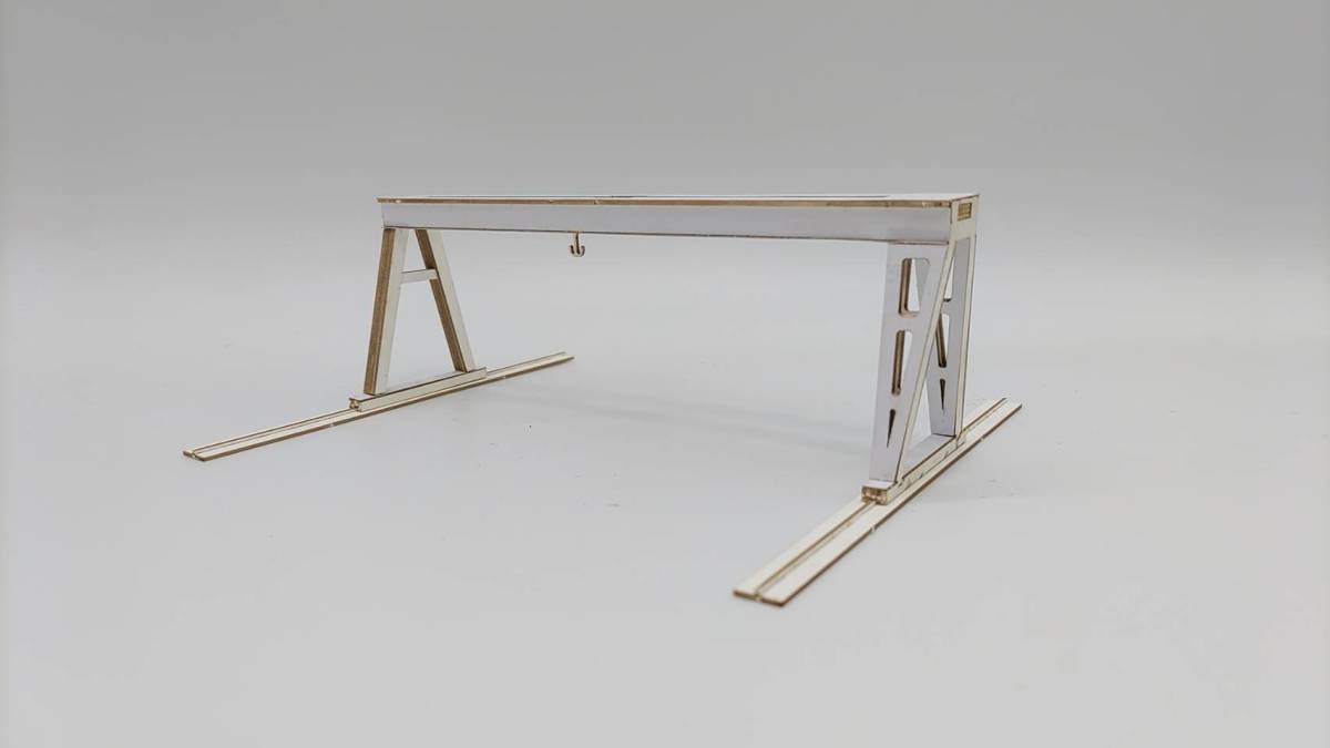 橋形クレーン Nゲージ（1/150） 甲府モデル（パンケーキコンテナ）の画像4