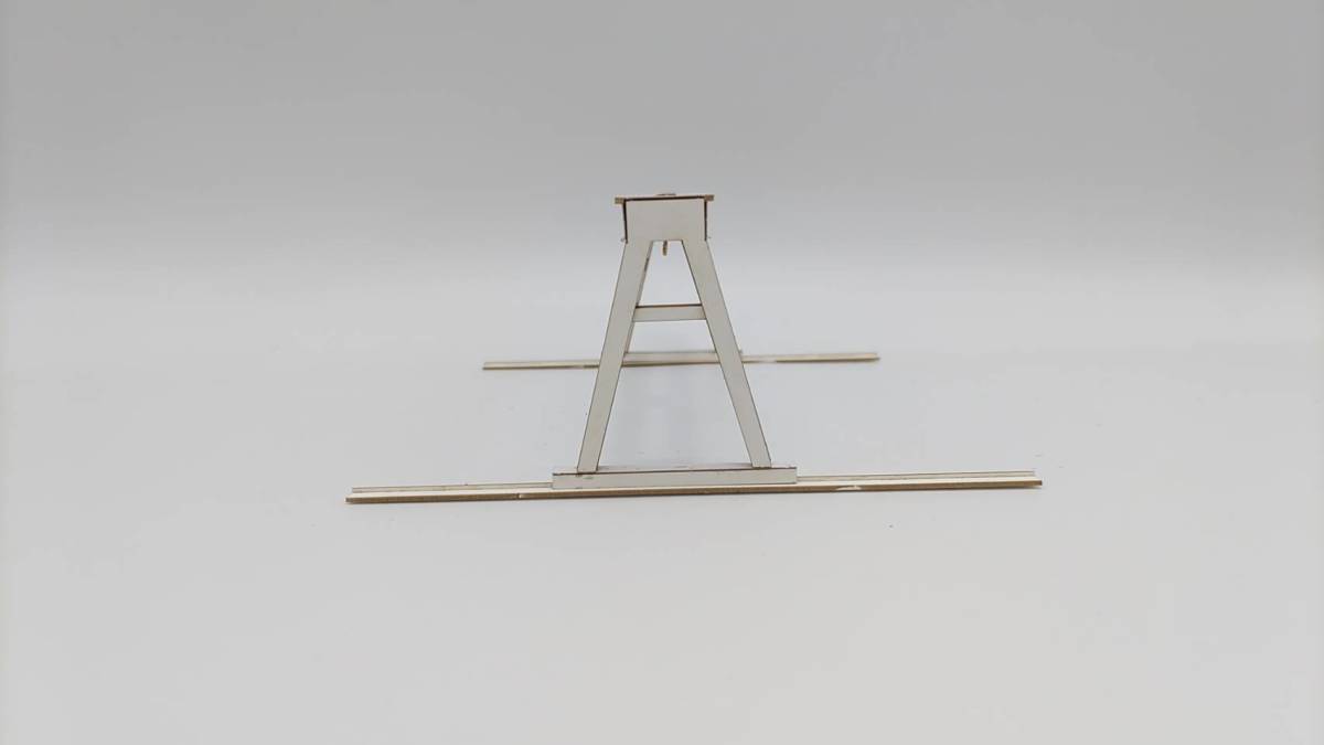 橋形クレーン Nゲージ（1/150） 甲府モデル（パンケーキコンテナ）の画像6