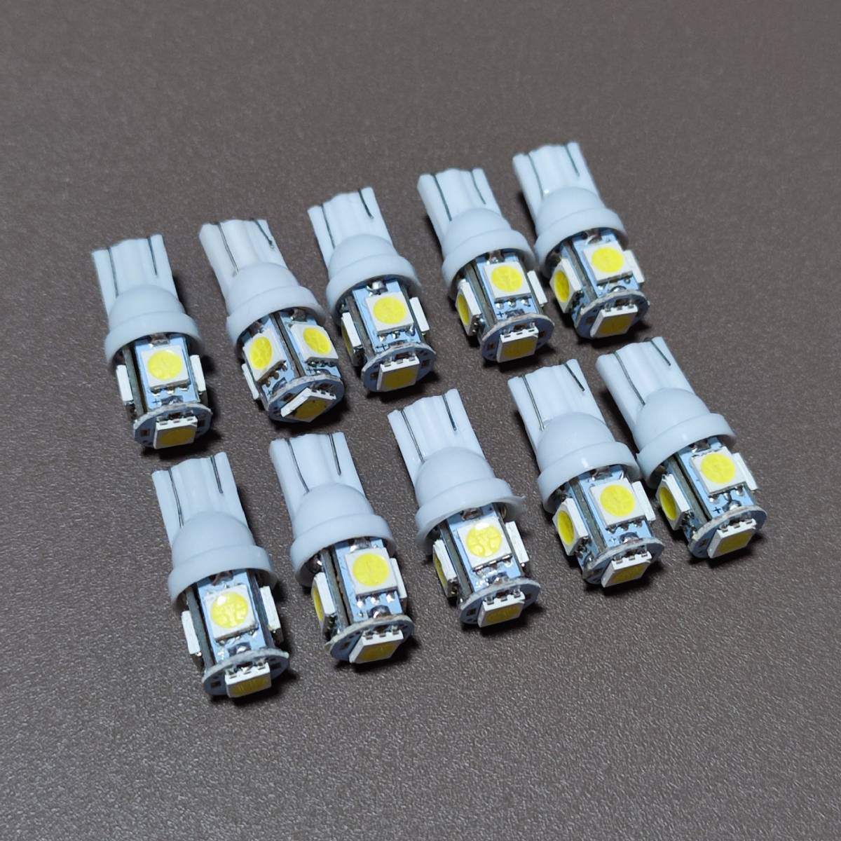 CB750F FC用 メーター インジケーター用 LED T10 ホワイト 10個セット /5_画像1