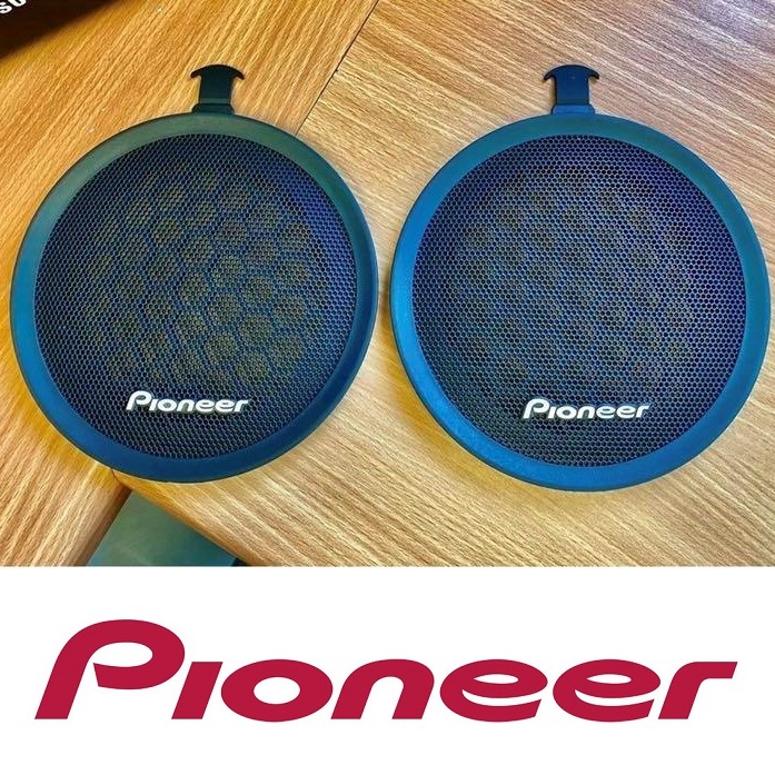 Pioneer Pioneer aluminium эмблема plate серебряный / черный carrzzeria Carozzeria ld