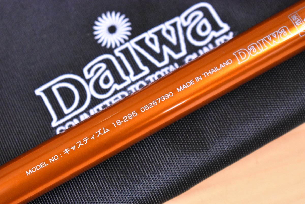 1スタ☆程度良好美品】ダイワ キャスティズム 18-295 DAIWA CAST 1スタ☆程度良好美品】ダイワ キャスティズム 18-295 DAIWA CAST