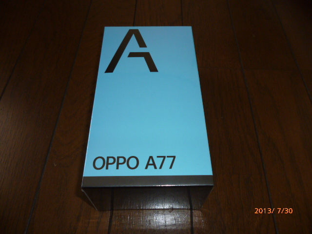 新品未開封】OPPO A77 6.5インチ メモリー4GB ストレージ128GB ブルー
