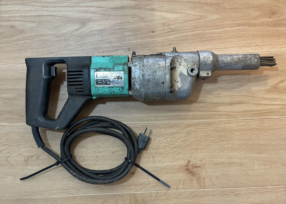 動作OK 長谷川鉄工所 電動タガネ パワーファイター NPF-95 100V 動作OK 長谷川鉄工所 電動タガネ パワーファイター NPF-95 100V