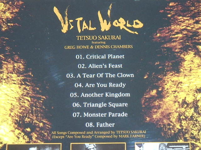 VITAL WORLD　/　 櫻井哲夫　/　CD_画像3