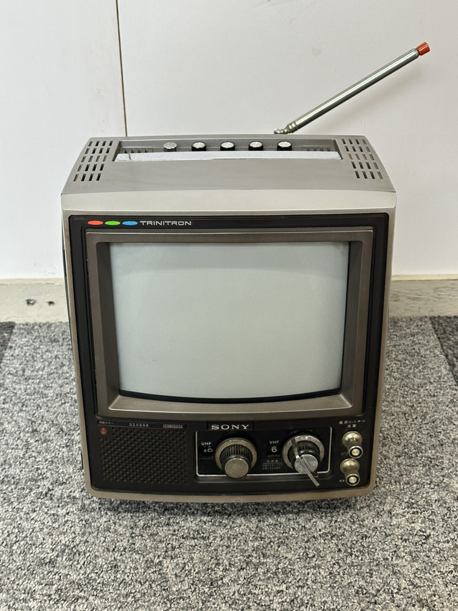 RE39】SONY ソニー トリニトロンカラーテレビ KV-1020A 昭和レトロ