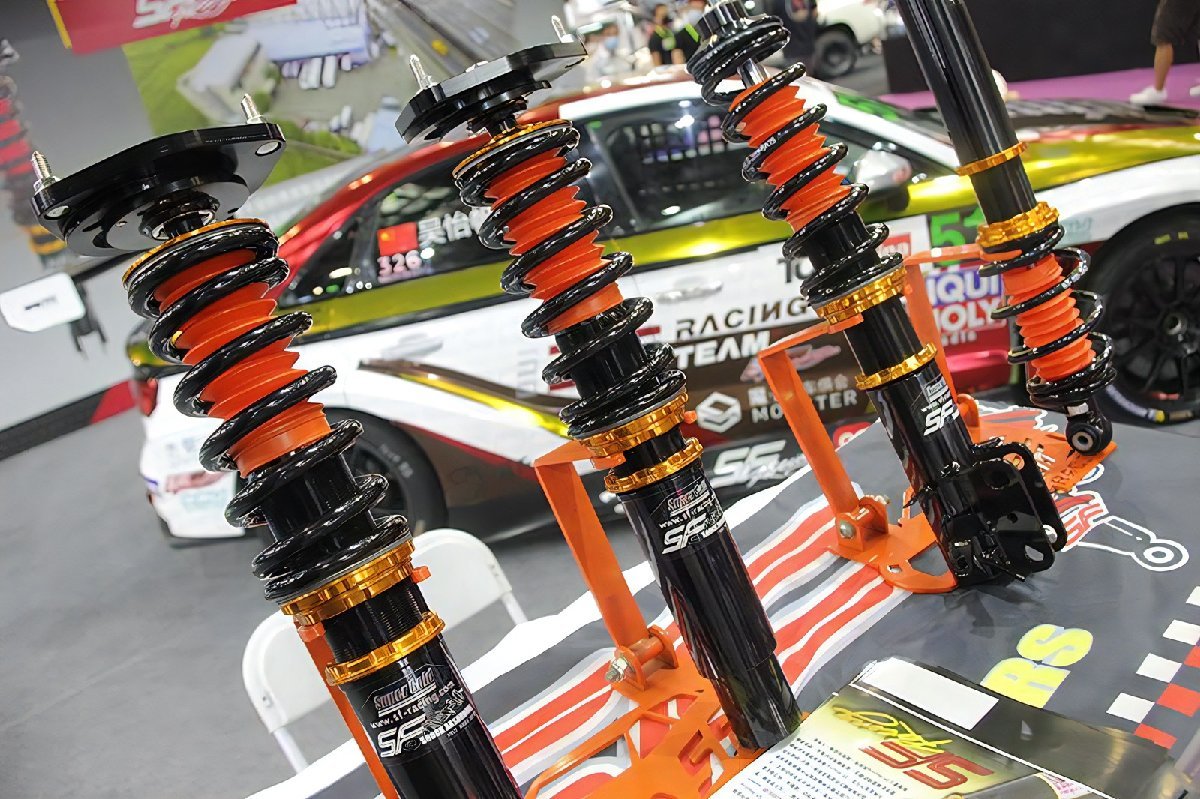 SF-Racing トヨタ マーク2 チェイサー クレスタ JZX81 88-96 全長調(diào)整式車高調(diào) エアサス エアーサスペンション 32段減衰力 ピロボールOP