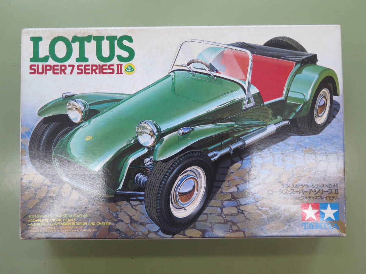 ■舊車塑料模型＃3 Lotus Super 7    原文:■古い自動車のプラモデル　#３　ロータス・スーパー７