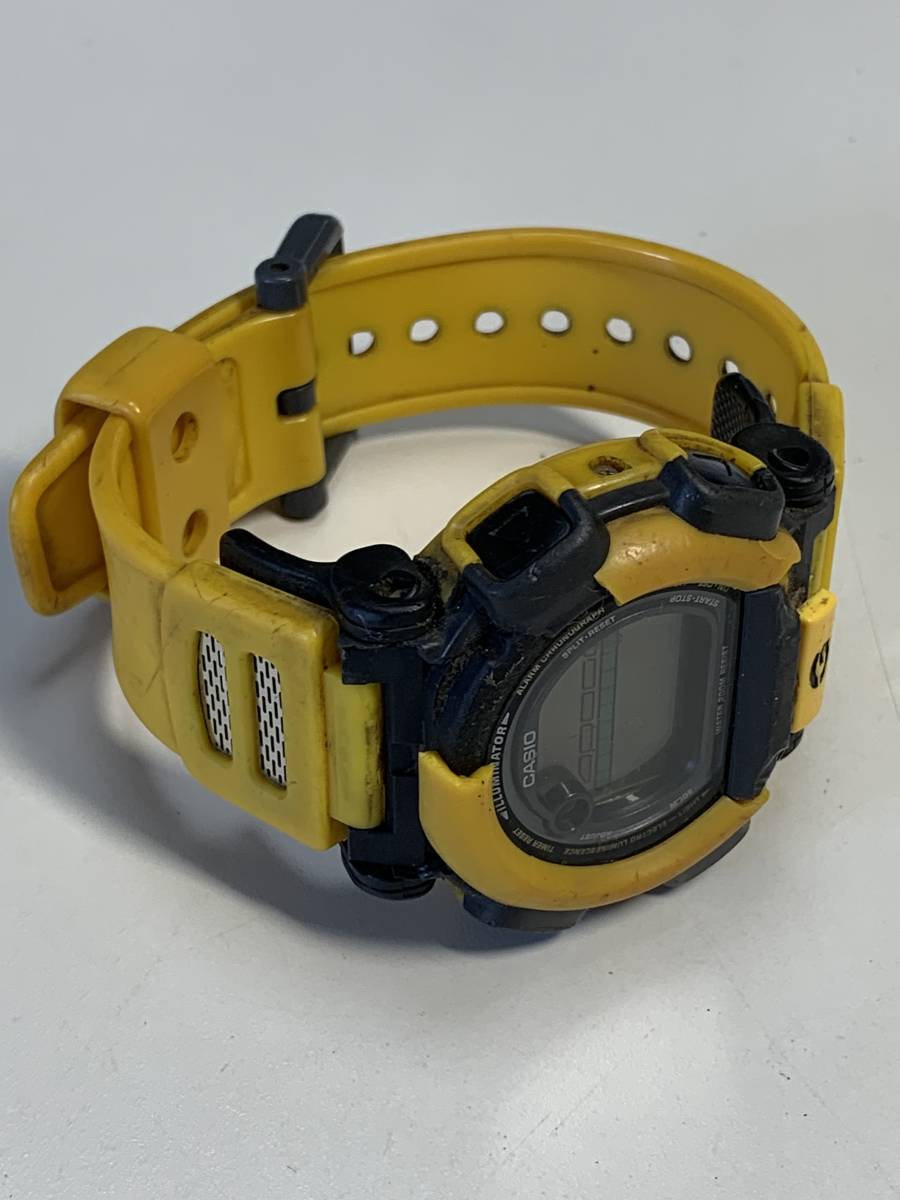 B370 メンズ腕時計　CASIO/カシオ　G-SHOCK G-ショック　1597　DW-003 イエロー_画像7