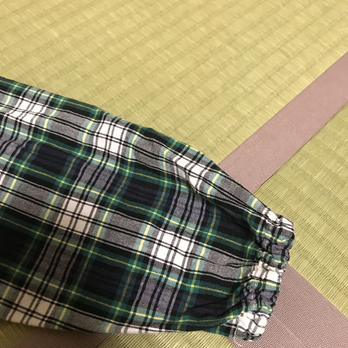  Kids рубашка * размер 120* в клетку * для мужчин и женщин * сделано в Японии 