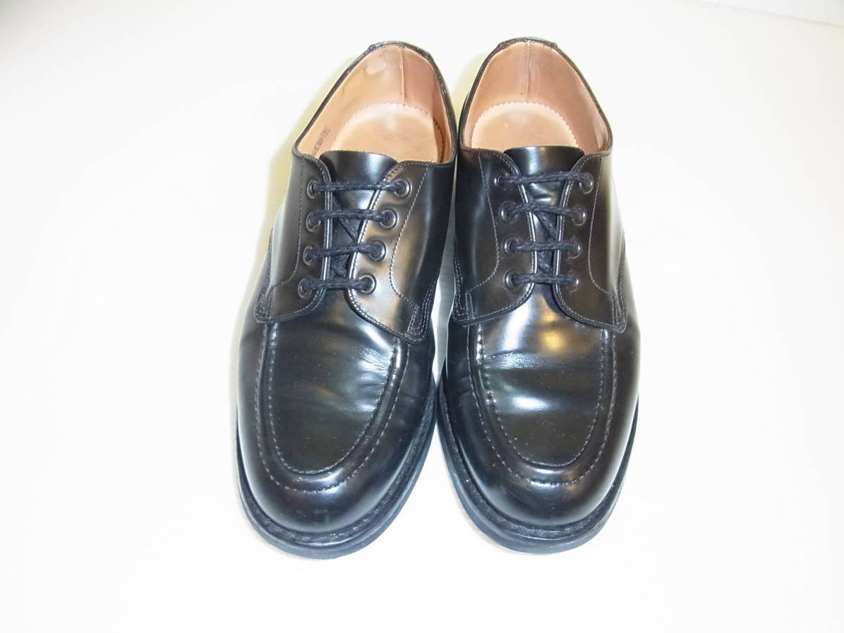 Church's チャーチ 革靴★Uチップ★ブラック SIZE UK7/26-26.5cm相当_画像1
