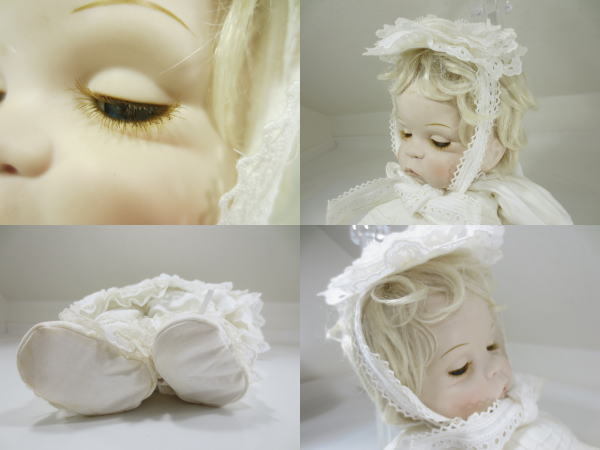 *[... Anne Rico ] bisque doll put on . change doll stain equipped 