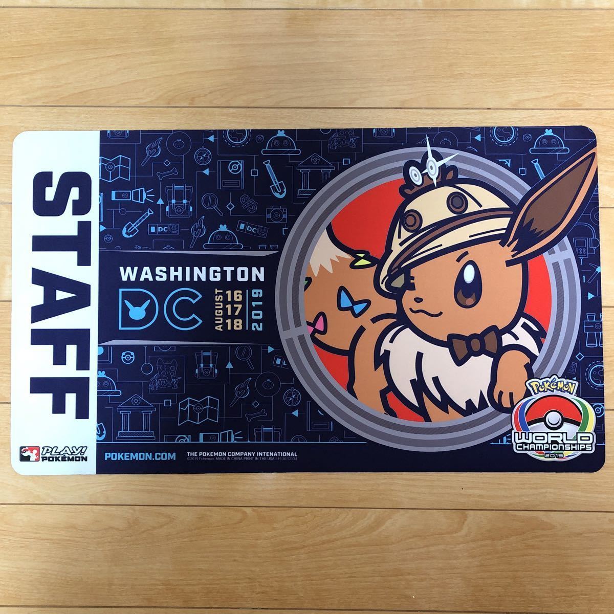 ポケモン プレイマット WCS2019 イーブイ(公式サプライ)｜売買された