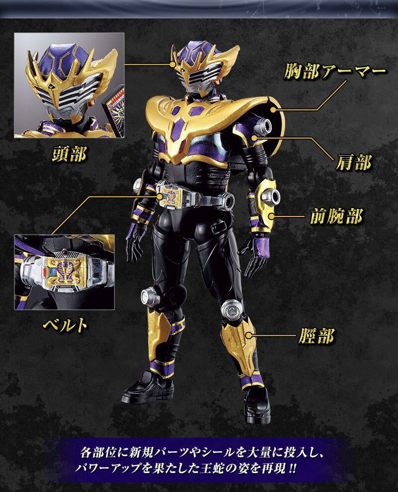 未使用未開封 SO-DO CHRONICLE 仮面ライダー 王蛇セット【プレミアムバンダイ限定】#仮面ライダー龍騎 #イライラするんだよ_見本写真