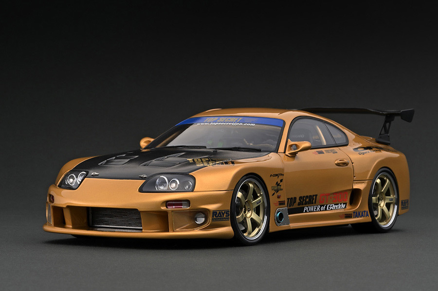 激安通販 ignition model イグニッションモデル 1/18 IG2485 TOP SECRET GT300 Supra(A80)Gold トップシークレット GT300 スープラ ゴールド 未開封 hpi・racing 激安通販 ignition model イグニッションモデル 1/18 IG2485 TOP SECRET GT300 Supra(A80)Gold トップシークレット GT300 スープラ ゴールド 未開封 hpi・racing