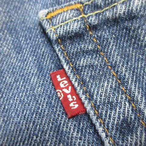 Levis リーバイス　ジーンズ 550 w50 130cm リラックス 　大きい　BIG　アメカジ古着　sy3574_画像7