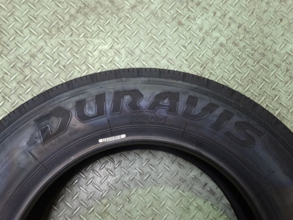 ブリヂストン DURAVIS R205 205/65R16 LT 109/107L 新品タイヤ 4本 2020年 日本製_画像4