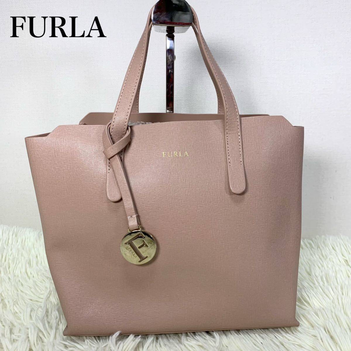 非売品 新品同様！FURLA フルラ サリー ハンドバッグ トートバッグ