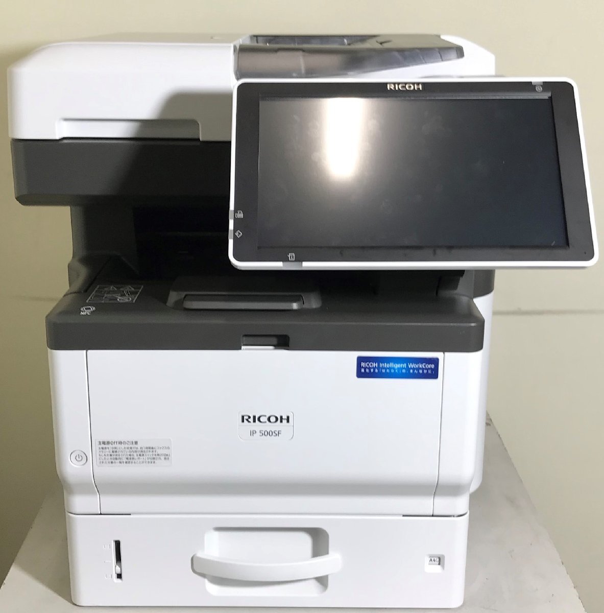 [Отход от Сайтамы] [Ricoh] A4 Monochrome Printer Multi Machine IP500SF ★ Оборудован функцией Wi-Fi ★ 1906 Кусочки счетчика ★ Операция подтверждена ★ (11-2150)