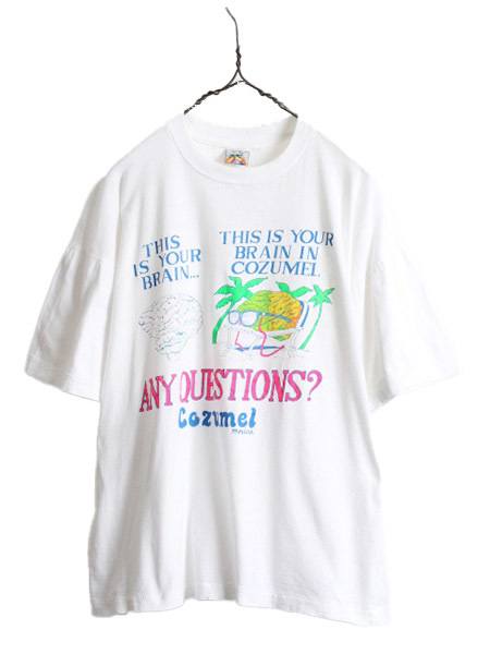 爆売り！ 90年代 程) M 小さめ XL メンズ ( Tシャツ 半袖 プリント