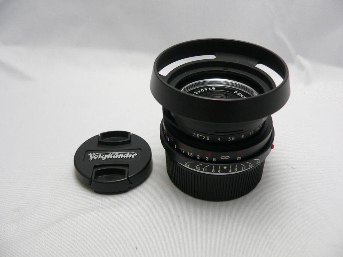最新作の Voigtlander フォクトレンダー カラースコパー 35mmF2,5 (M