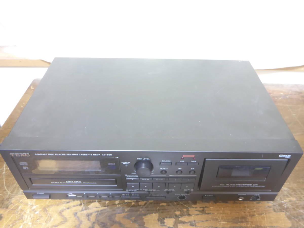 TEAC CDプレーヤー カセットデッキ AD-800 ミニコンポ、ラジカセ