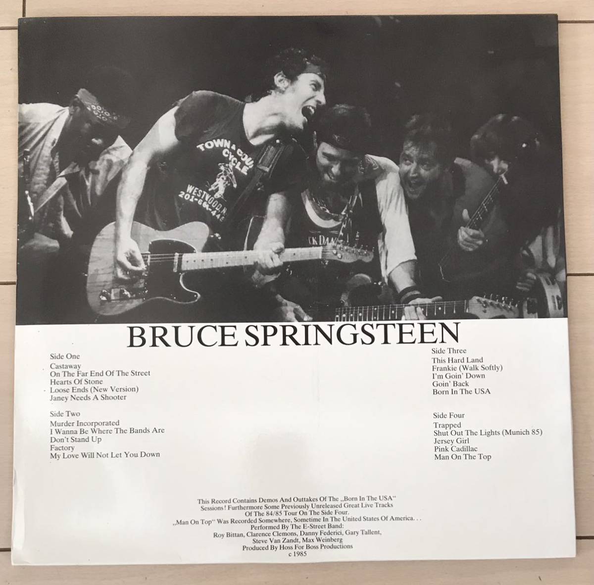 ■BRUCE SPRINGSTEEN■ブルーススプリングスティーン■Smalltown Boy / 2LP / Demos and Outtakes of “Born In The U.S.A.” / 歴史的名盤_画像2