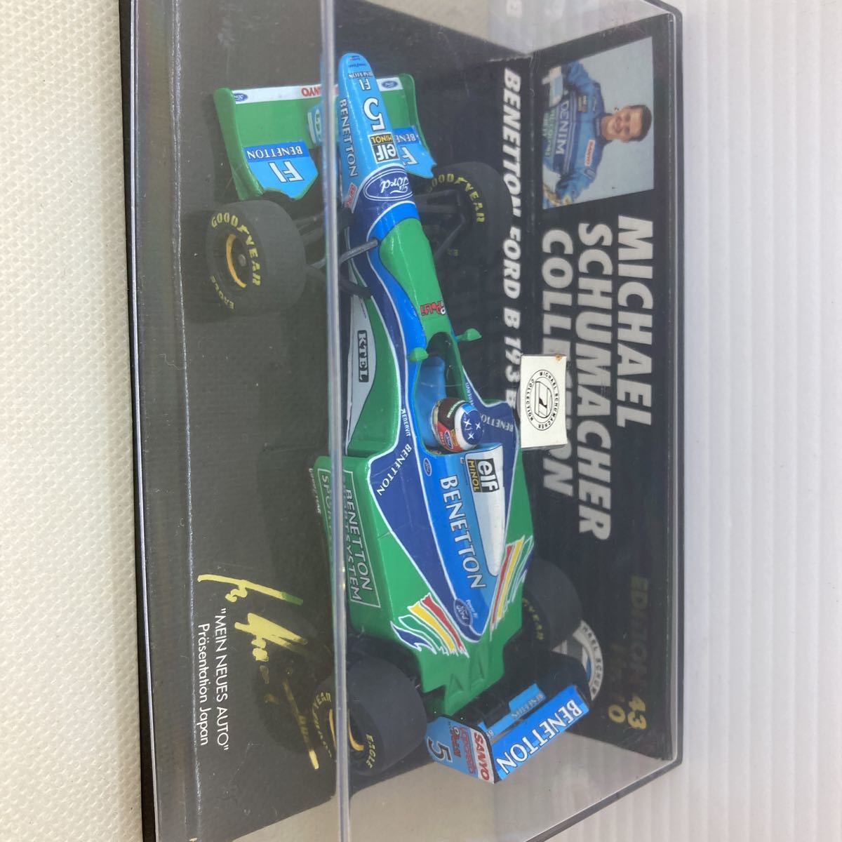 ミニチャンプス 1/43 BENETTON FORD ベネトン フォード B193B シューマッハ_画像4