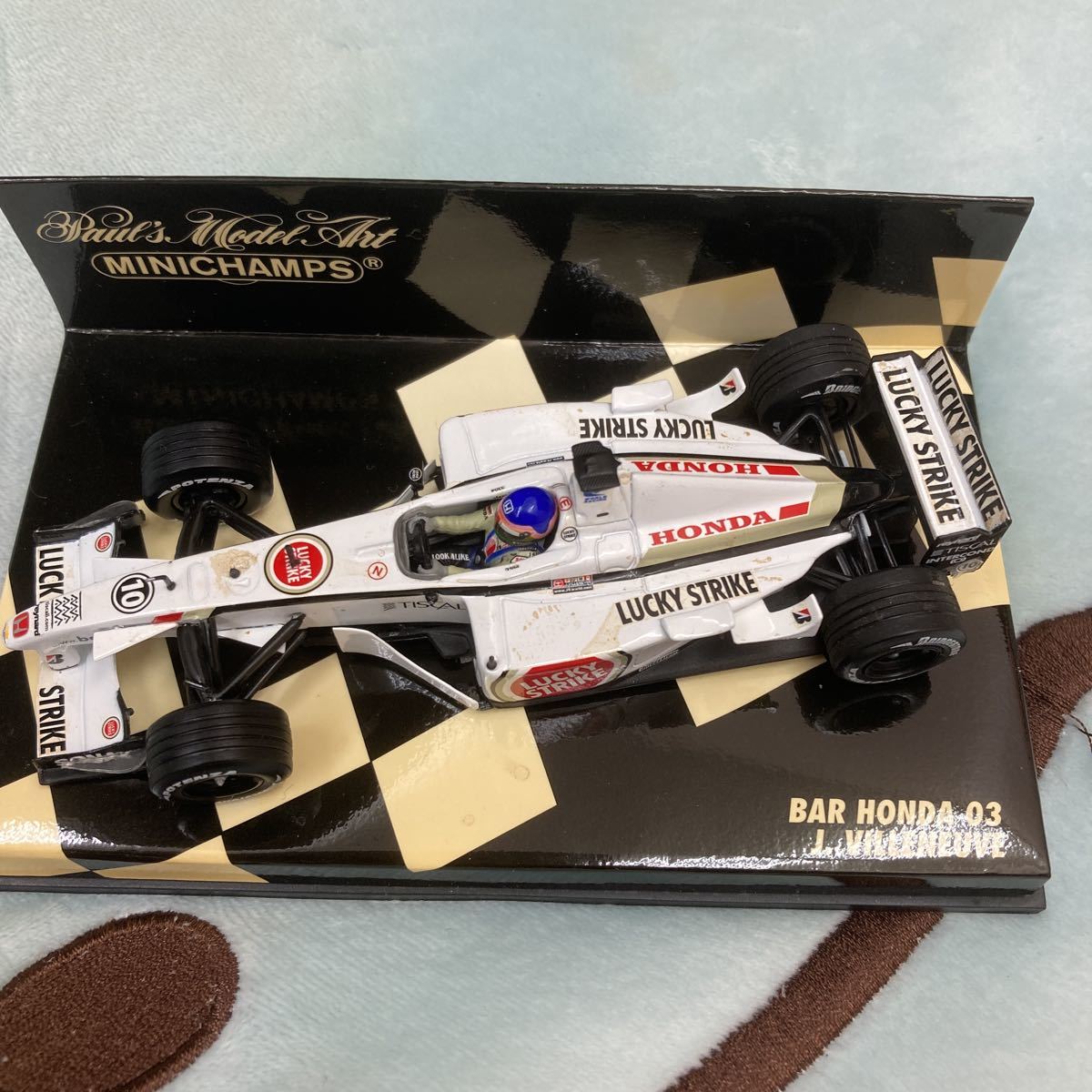 ミニチャンプス 1/43 BAR HONDA 03 J. VILLENEUVE ジャンク品 | JChere