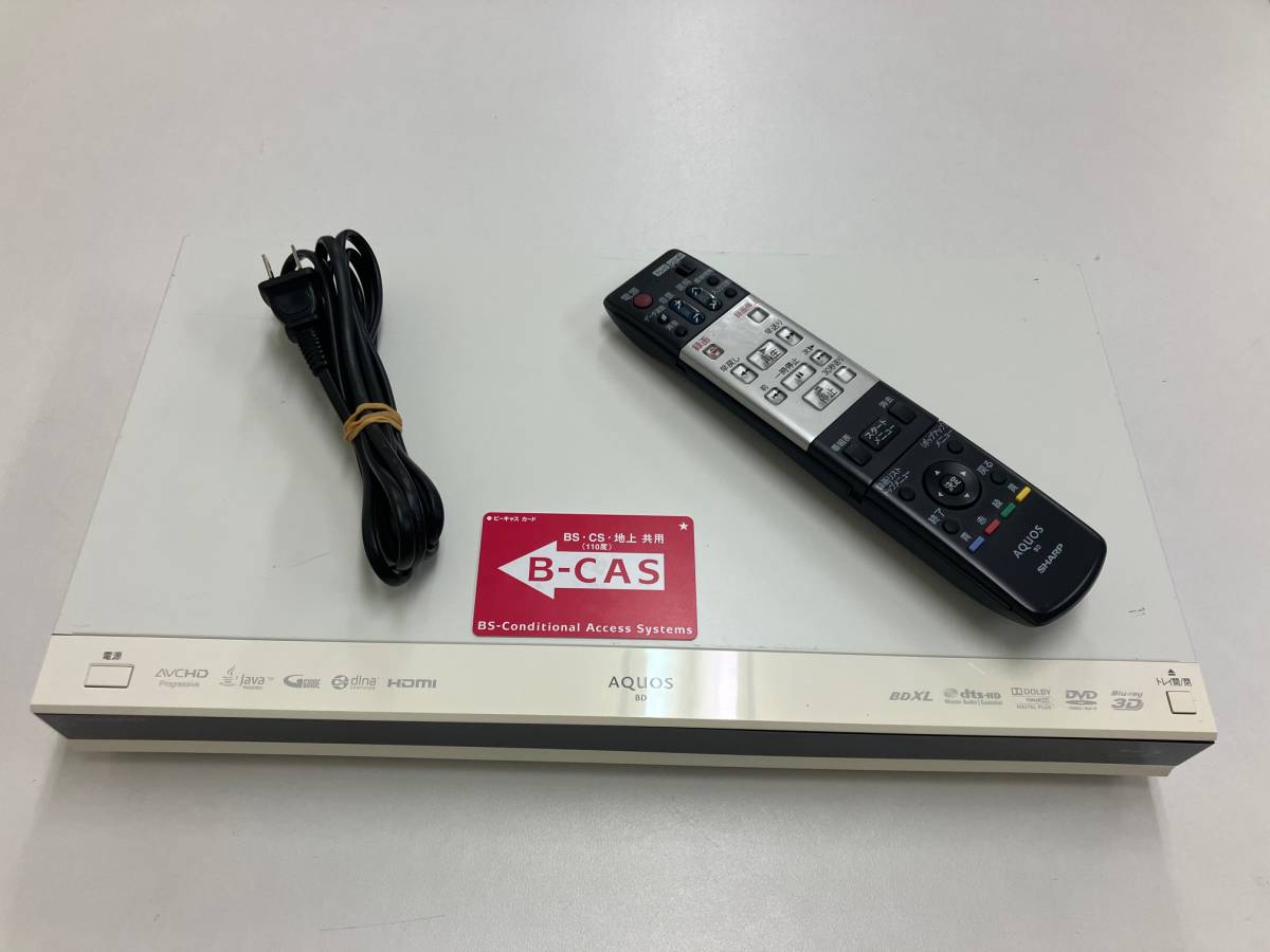 ♪SHARP AQUOS ブルーレイレコーダー BD-W570SW 2番組同時録画・ドラ丸