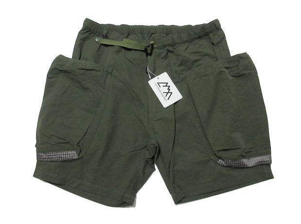 M 新品 COMFY OUTDOOR GARMENT コムフィアウトドアガーメント コムフィ ACTIVITY SHORTS ショートパンツ パンツ カーキ_画像1