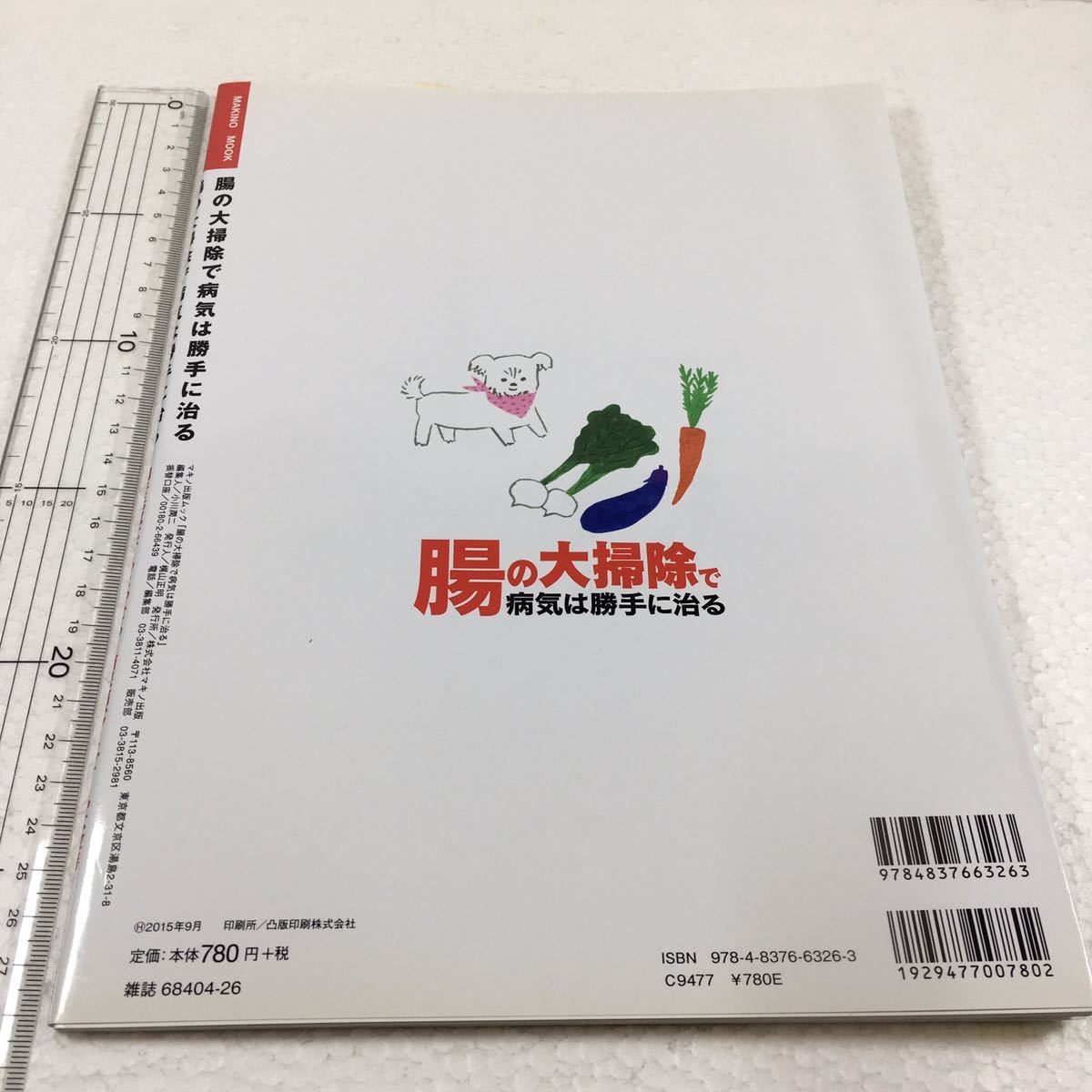 即決　未読未使用品　全国送料無料♪　腸の大掃除で病気は勝手に治る (糖尿病、アトピーも大改善)　JAN- 9784837663263_画像2