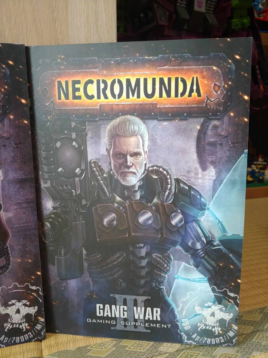 ウォーハンマー 40K Necromunda Gang War English Rule Books 新品_画像4