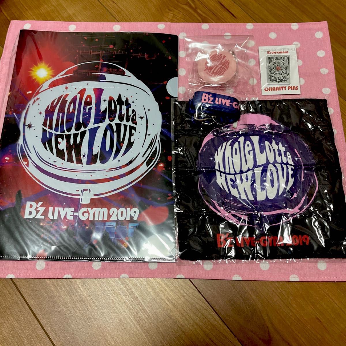 B'z Whole Lotta NEW LOVE LIVE-GYM 2019 ツアーグッズ　未使用 8点セット